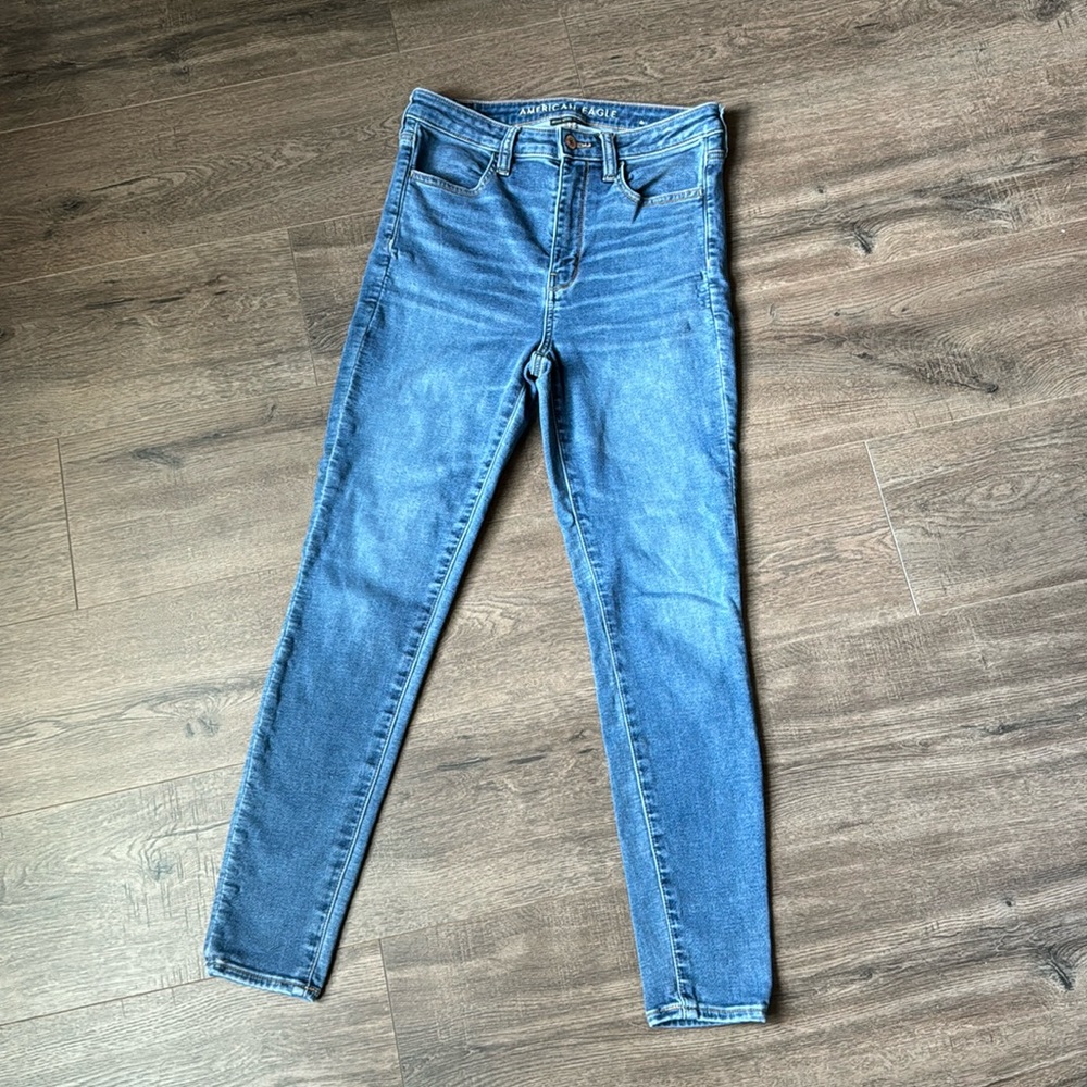 American Eagle Outfitters Skinny Super Hi-Rise Jegging Jean 6 Regular